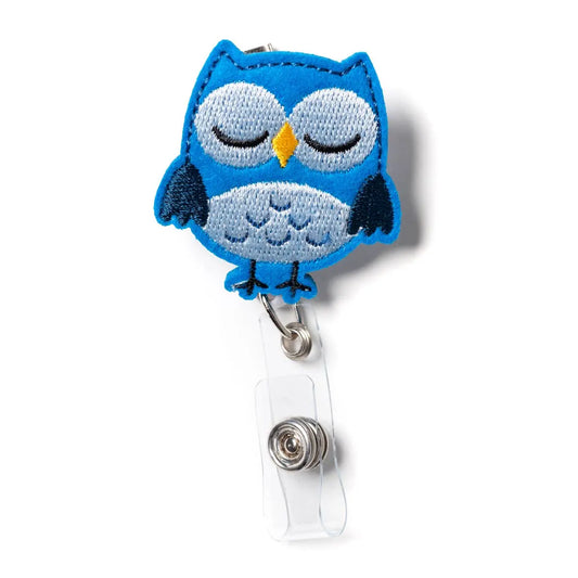 Badge & Pass Holders Owl | Nurse and Teacher Badge Reel Holder Nurseology 7 Sisters Gifts & Wellness