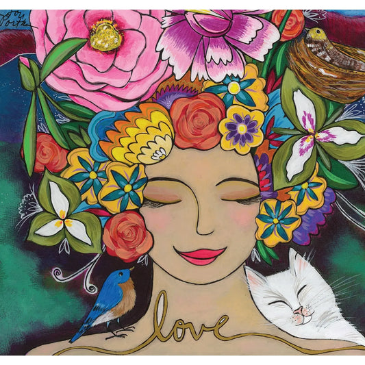 Gift Cards To My Daughter Greeting Card Lori Portka - Happiness Through Art 7 Sisters Gifts & Wellness