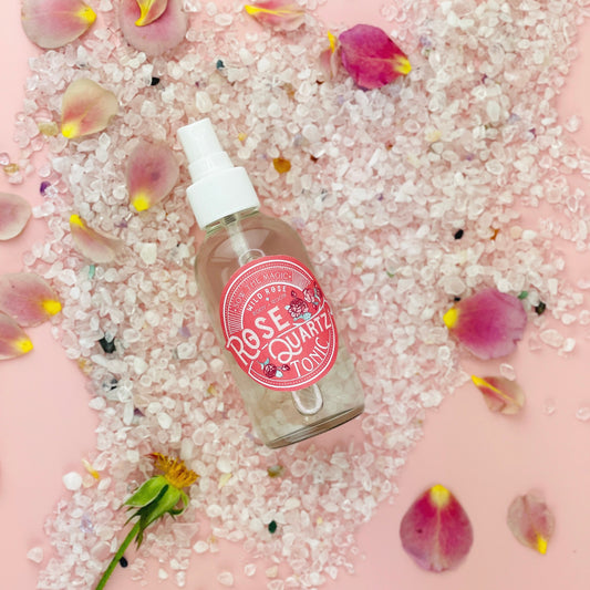 Home Fragrances Gem Infused Rose Quartz Skin + Room Tonic Sow the Magic 7 Sisters Gifts & Wellness