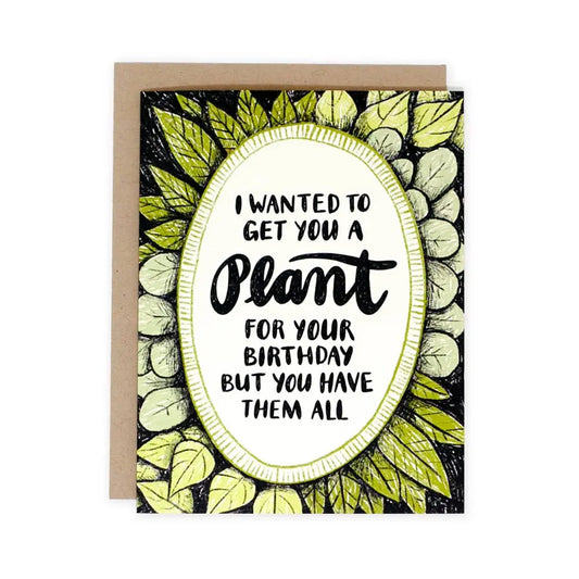 Paper products Birthday Plant Card Wit & Whistle 7 Sisters Gifts & Wellness